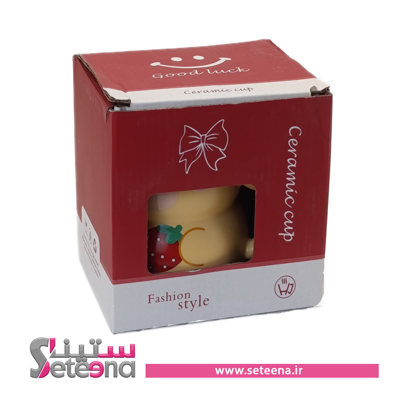 ماگ خرس و توت فرنگی کد M10012 - تصویر 7