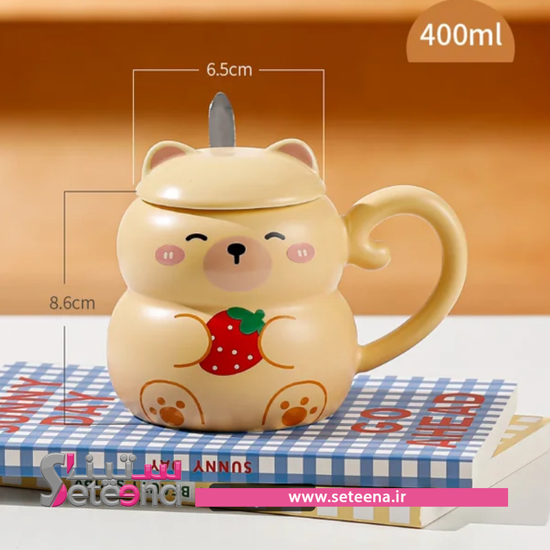 ماگ خرس و توت فرنگی کد M10012$