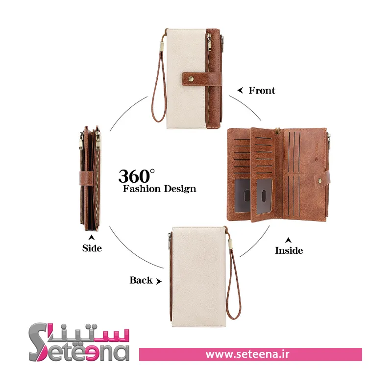 کیف پول زنانه کد B50003