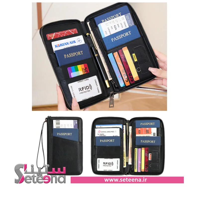 کیف کراس بادی و پاسپورت زنانه کد B10007