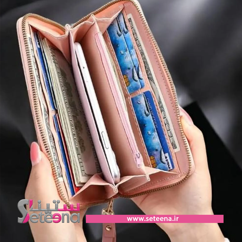 کیف پول زنانه کد B50006