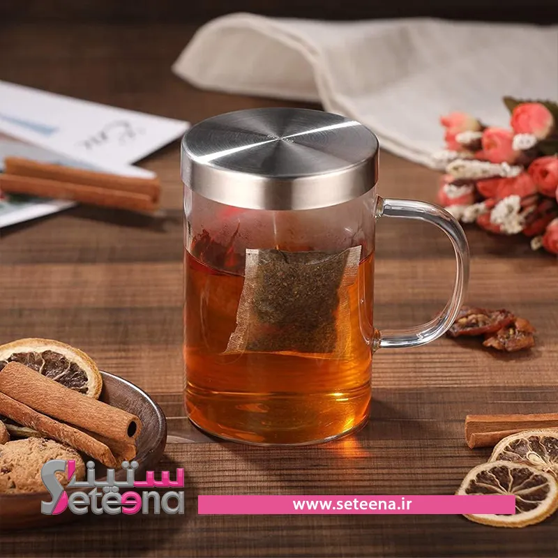تراول ماگ پیرکس صافی دار بزرگ کد f10015