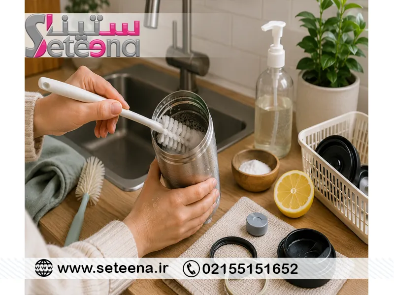 نحوه شستن و مراقبت از تراول ماگ و جلوگیری از بو گرفتن آن