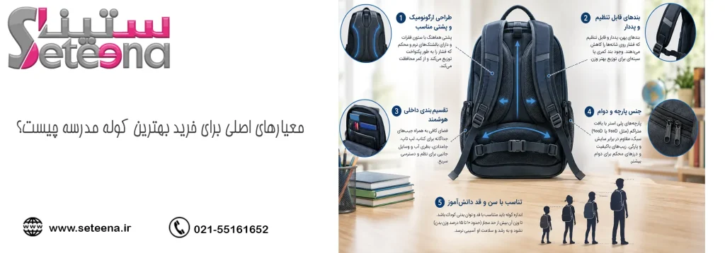 معیارهای اصلی برای خرید بهترین کوله مدرسه چیست؟